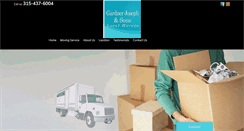 Desktop Screenshot of gardnermovers.com